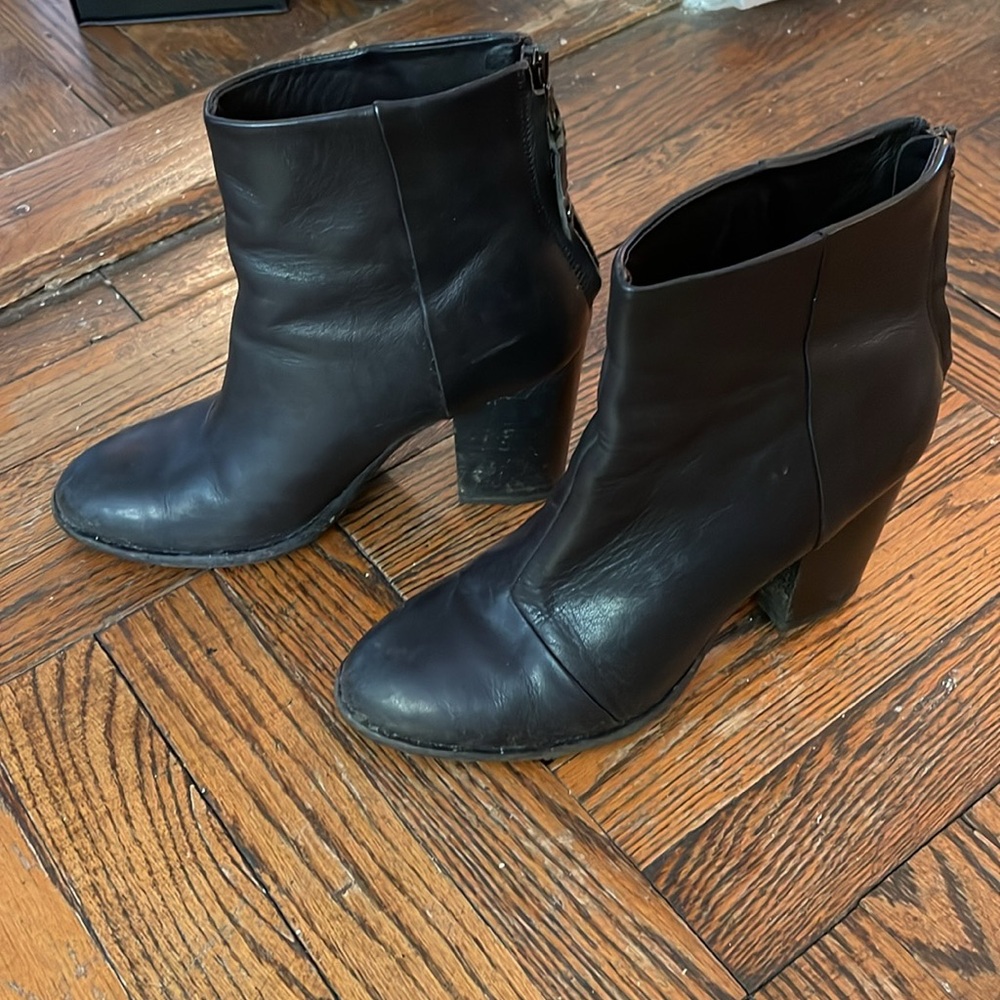 Leather Rag&Bone Booties - Picture 3 of 6